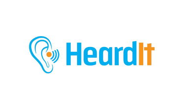 HeardIt.com - Creative brandable domain for sale